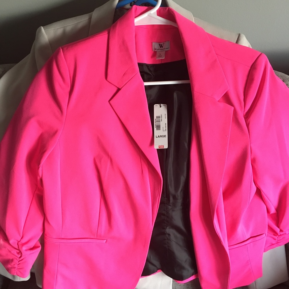 Hot pink blazer